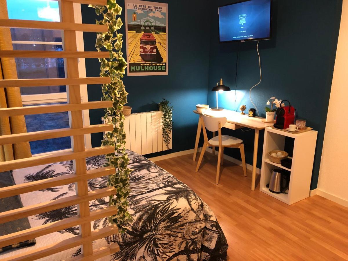 # Bien Dormir A Mulhouse # L'Oceanic # Centre Ville # Cosy # Екстериор снимка